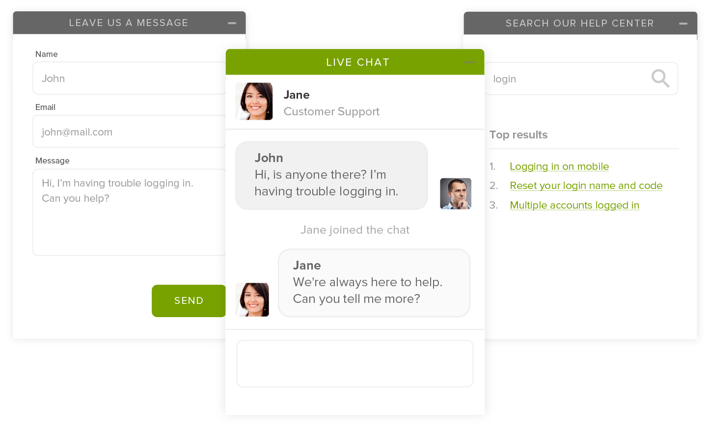 Alternative to Zendesk (Zopim) Chat