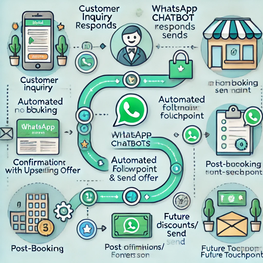 How Small Hotels Can Use WhatsApp Business API and Chatbots to Boost Customer Acquisition